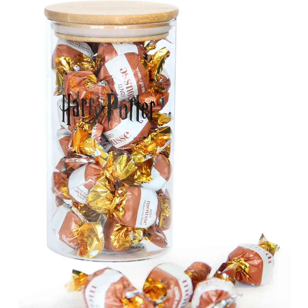 Банка скляна для зберігання Warner Bros. Harry Potter Hogwarts з бамбуковою кришкою 750 мл (85005875) - фото 5