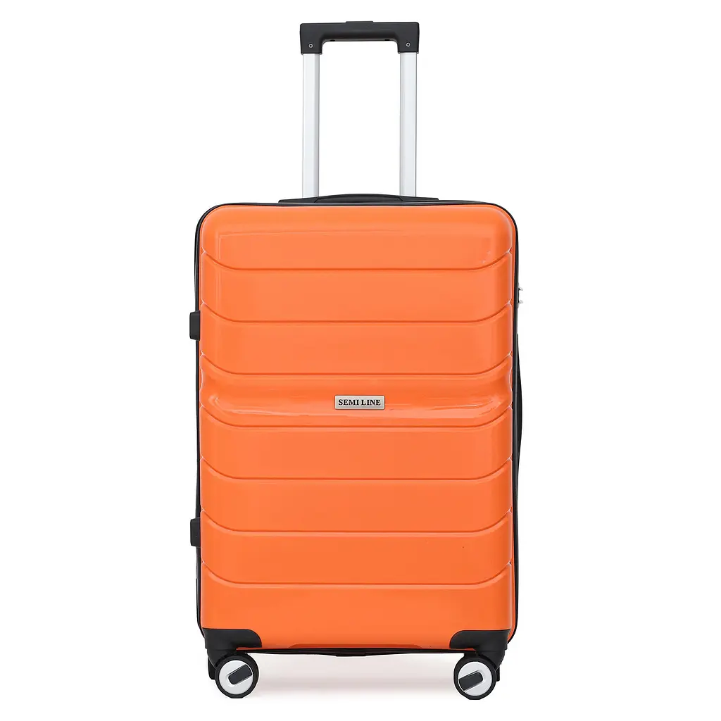 Валіза середня Semi Line 26 дюймів (M) Polypropylene Orange (T5614-2) - фото 3