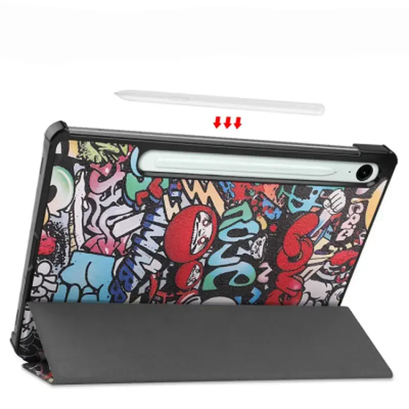 Чохол до планшета BeCover Smart Case Samsung Galaxy Tab S10 FE (SM-X520/SM-X526) 10.9" Graffiti (713285) - фото 5