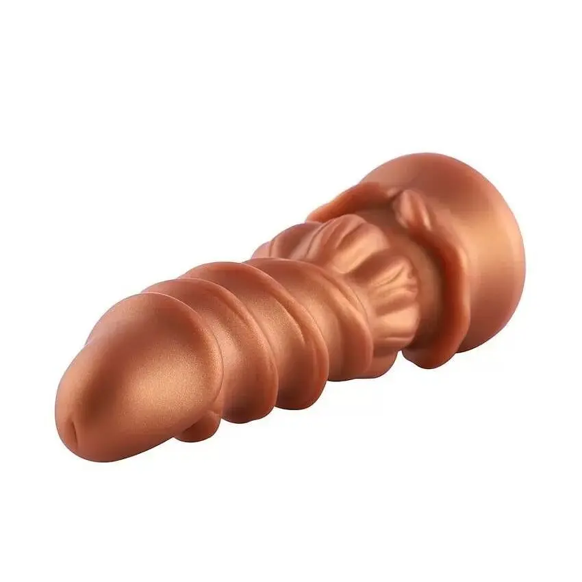 Фалоімітатор Hismith Spiral Grain Silicone Dildo Monster Series спіральний рельєф для секс-машин - фото 5