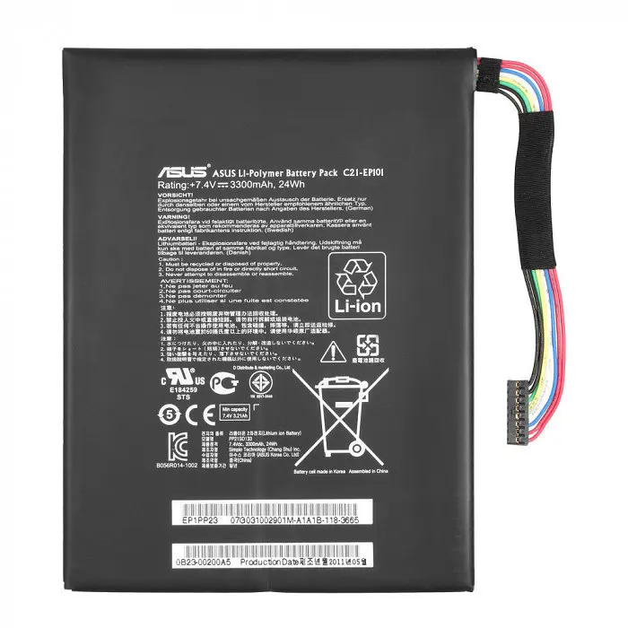 Акумуляторна батарея Asus C21-EP101 Eee Pad TF101 7.4V 3300 mAh - фото 2
