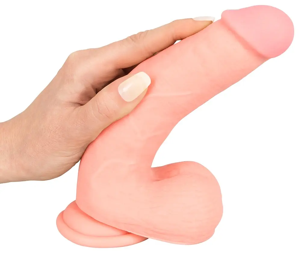 Фаллоимитатор Medical Silicone Dildo 20 см телесный - фото 5
