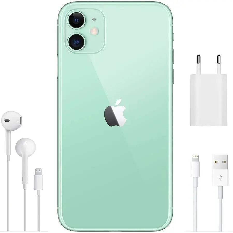 Смартфон iPhone 11 64GB Model A2221 Grade C Seller Refurbished Green - фото 6