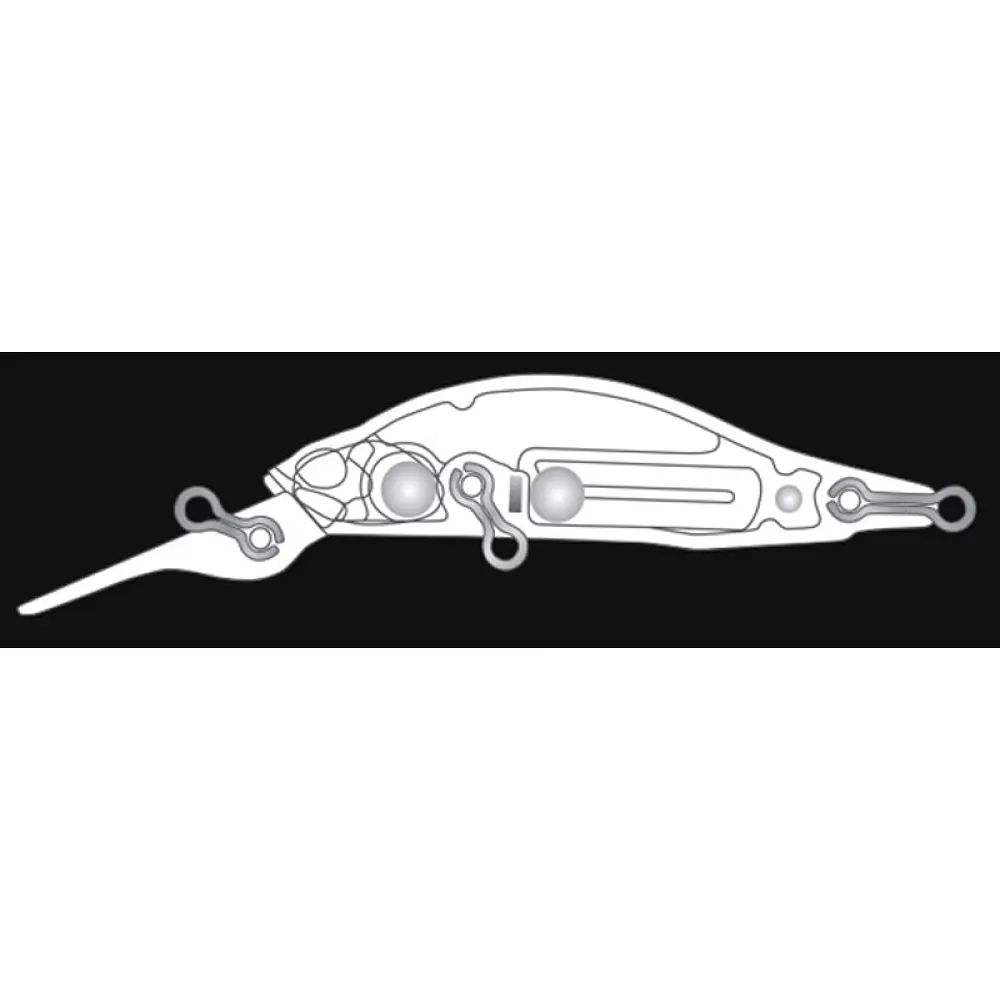 Воблер DUO Realis Rozante Shad 57MR 57mm 4.8g ACC3008 (1.5-2.0m) - фото 2