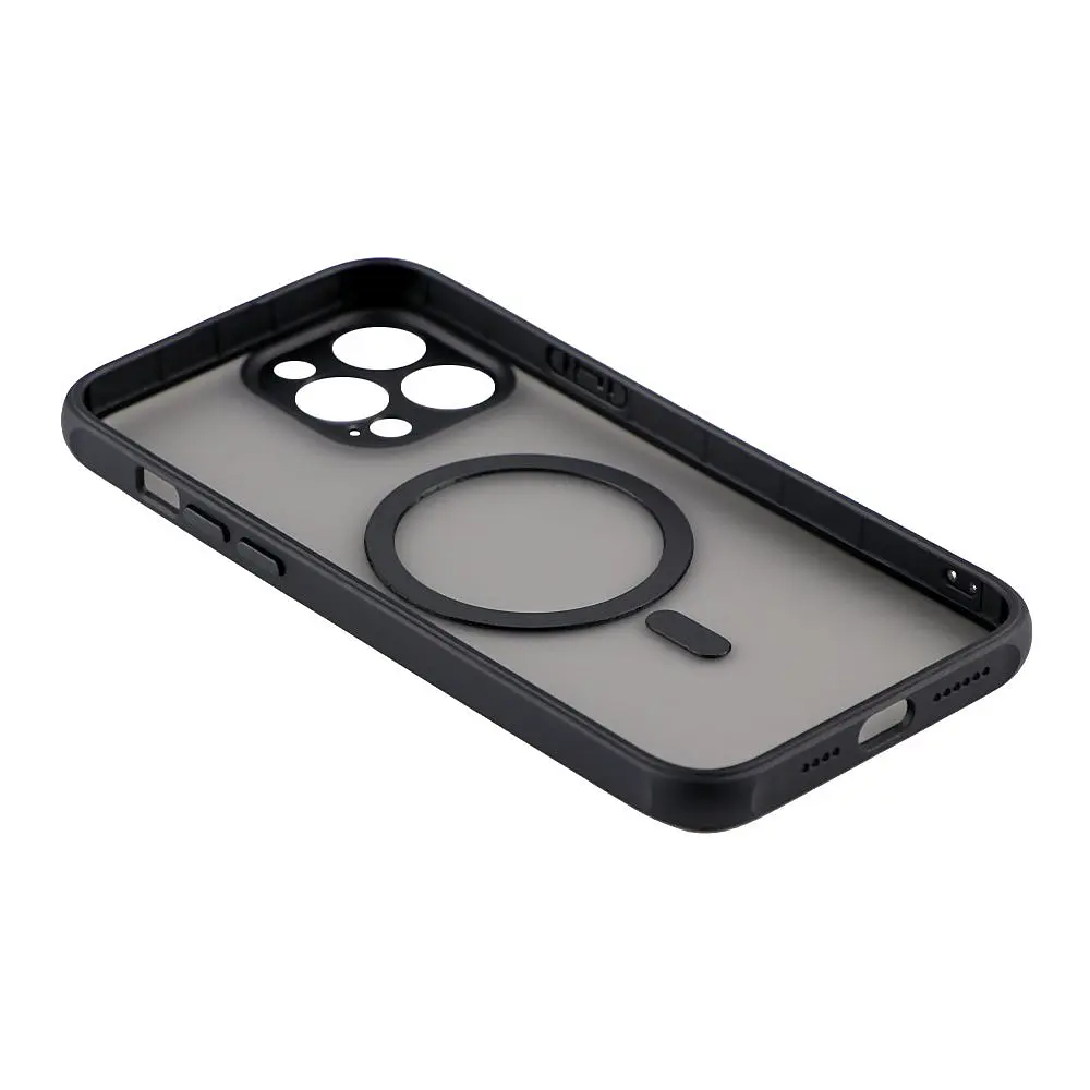 Чохол MagSafe Anti Drop Apple iPhone 13 Pro Max Black - фото 5