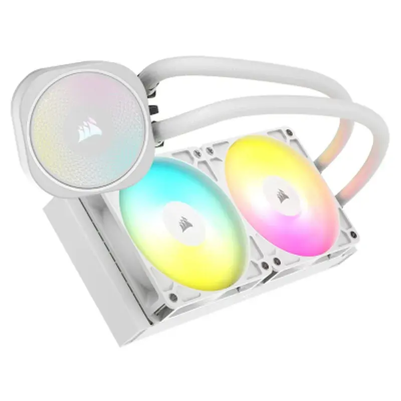 Система рідинного охолодження Corsair NAUTILUS 240 ARGB White (CW-9060094-WW) - фото 2