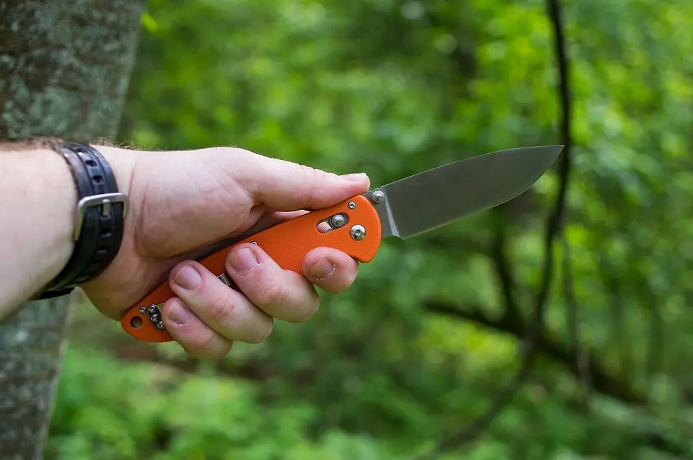 Нож складной Ganzo G740-BK черный - фото 9