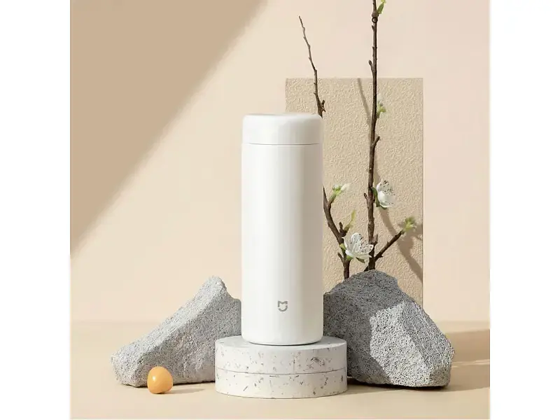 Термос Xiaomi MiJia Vacuum Cup 350ml White (MJKDB01PL) - фото 8
