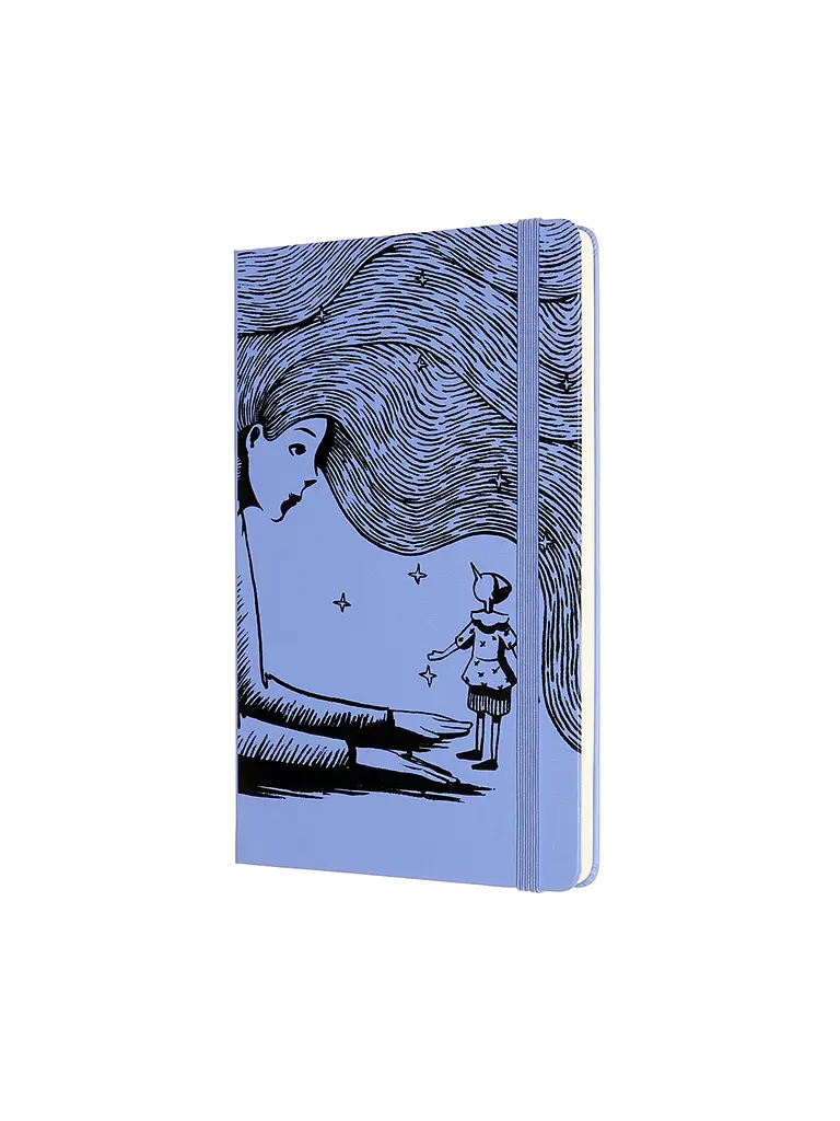 Записник Moleskine Pinocchio середній, Нелінований Блакитний (LEPIQP062C) - фото 2