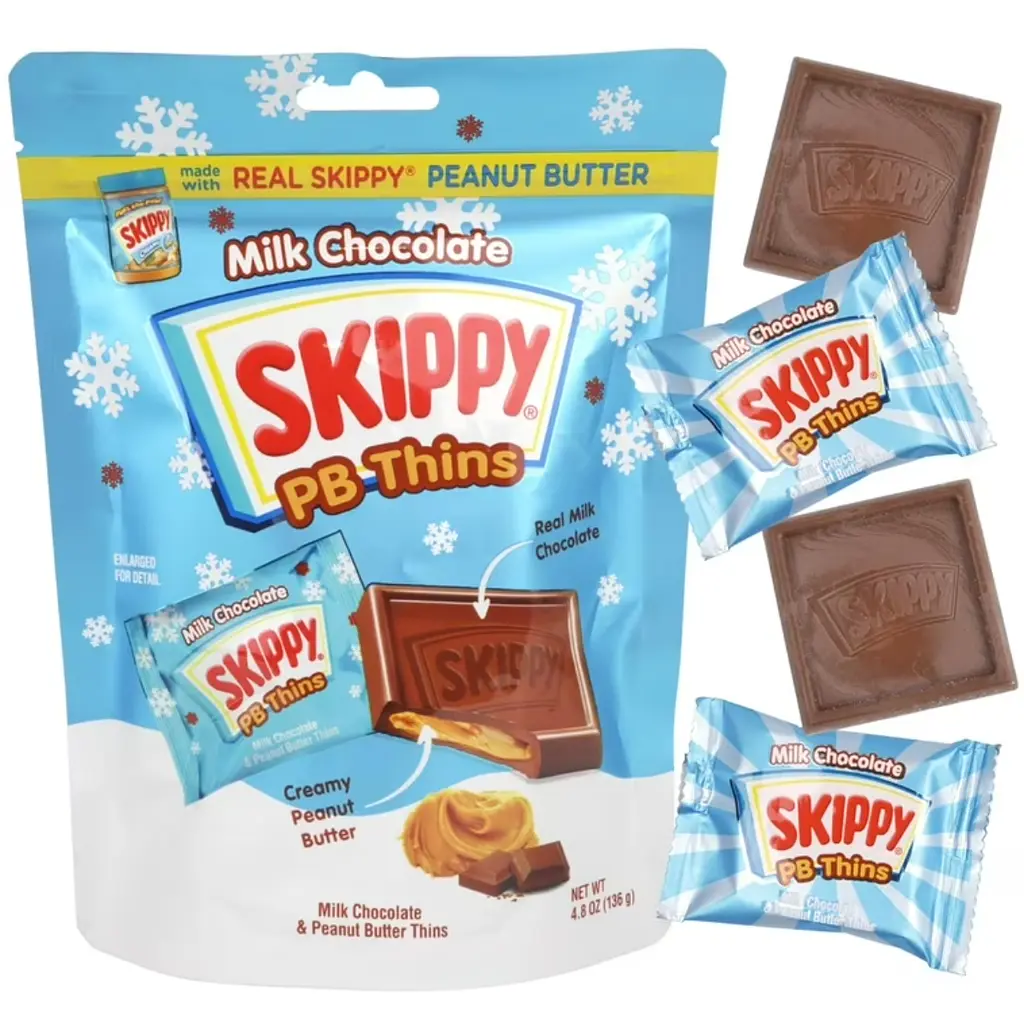 Цукерки Skippy PB Minis Milk Chocolate & Peanut Butter Snacks 141г - фото 2