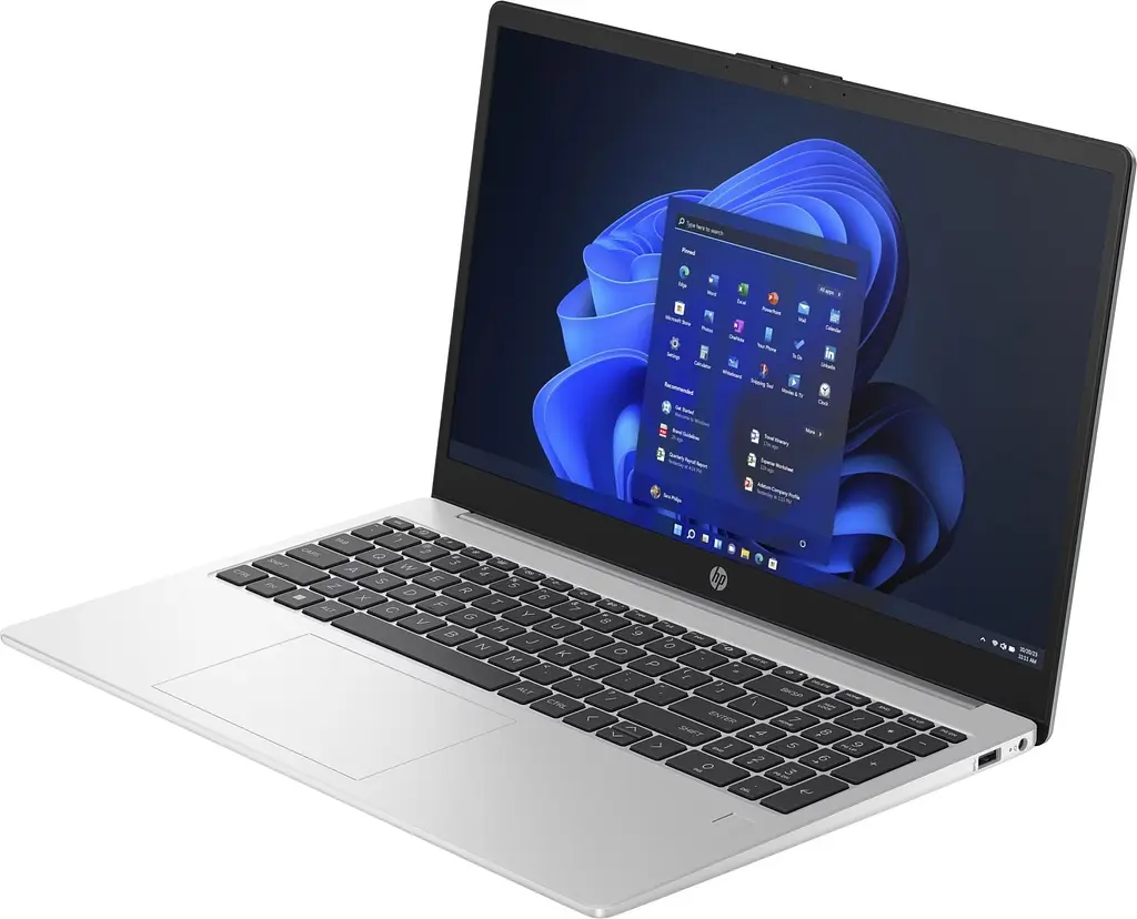 Ноутбук HP 255R-G10 15.6" FHD IPS AG AMD R5-7535U 16GB F512GB UMA Win11 серебристый - фото 3