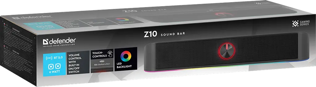 Акустика Defender SoundBar Z10 6W (65123) (7055871) - фото 7