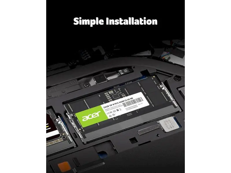 Пам'ять для ноутбуків Acer 32 GB SO-DIMM DDR5 5600 MHz SD200 (BL.9BWWA.419) - фото 2