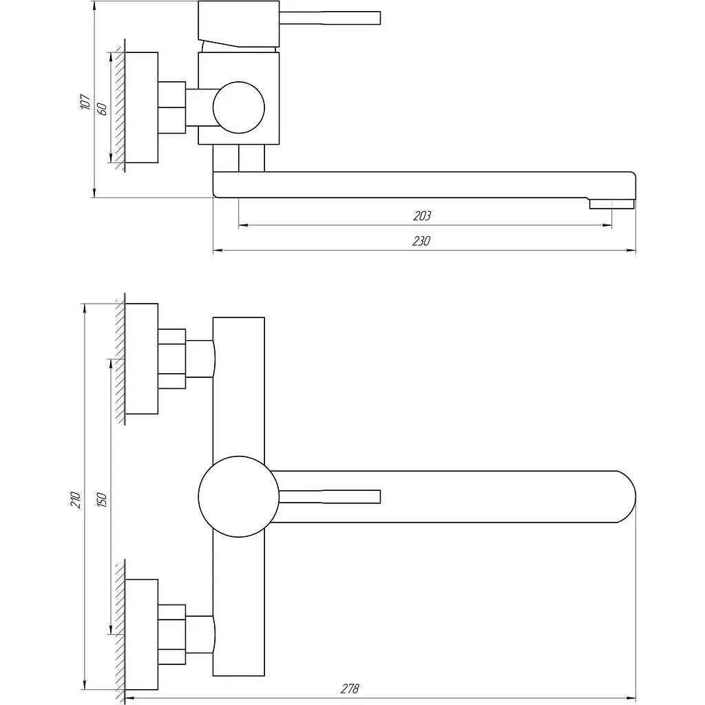 Змішувач для кухні Globus Lux ALPEN SBT1-104 - фото 4