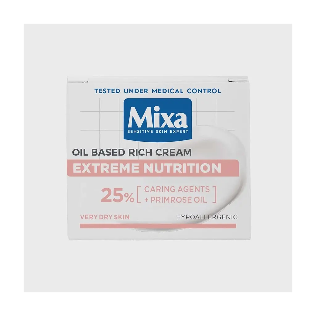 Крем для обличчя Mixa Extreme Nutrition Живильний Для дуже сухої шкіри 50 мл (3600550932768) - фото 2