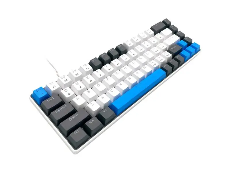 Клавіатура Media-Tech Red Core MX60 White (MT1259) - фото 3