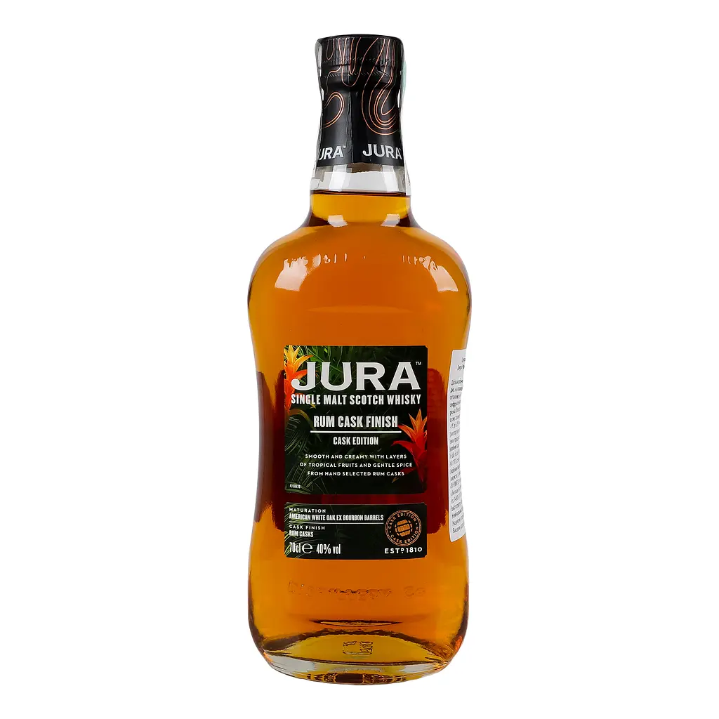 Виски Jura Rum Cask Single Malt Scotch Whisky в подарочной упаковке 40% 0.7 л - фото 2