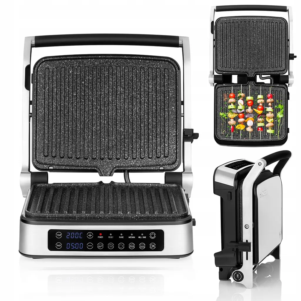 Електрогриль Zeegma Grill Chef Silver - фото 2