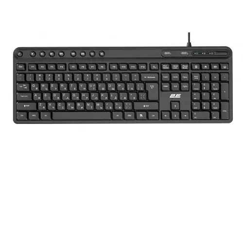 Клавіатура KS1100, Black, USB, мембранна 2E teh0028309 - фото 2
