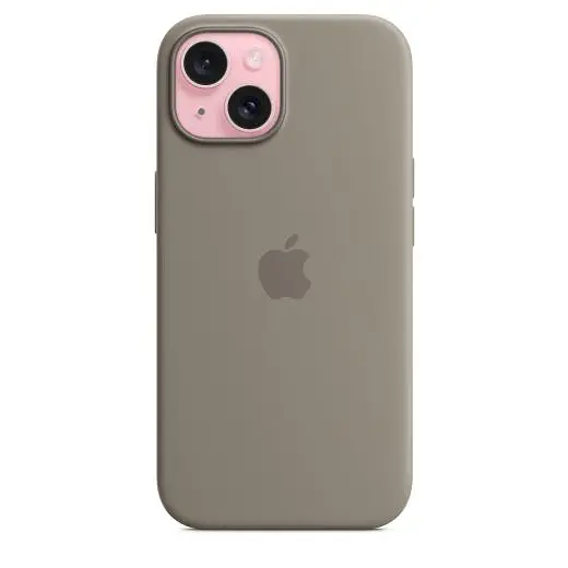 Силиконовый чехол CasePro Silicone Case with MagSafe Clay для iPhone 15 Plus - фото 2