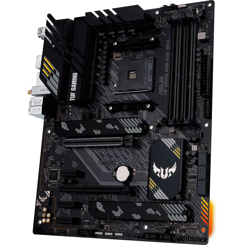 Материнская плата Asus TUF Gaming B550-PLUS WIFI II sAM4 B550 4xDDR4 M.2 HDMI DP Wi-Fi BT ATX - фото 9