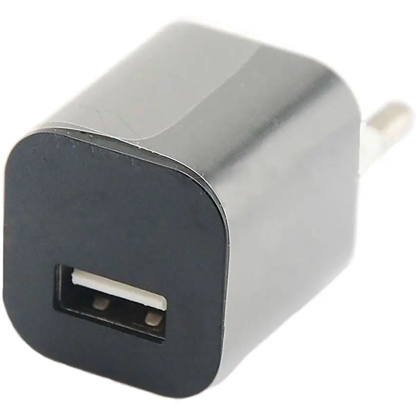 Сетевое зарядное устройство TOTO TZH-50 Travel charger 1USB 1A Black - фото 2