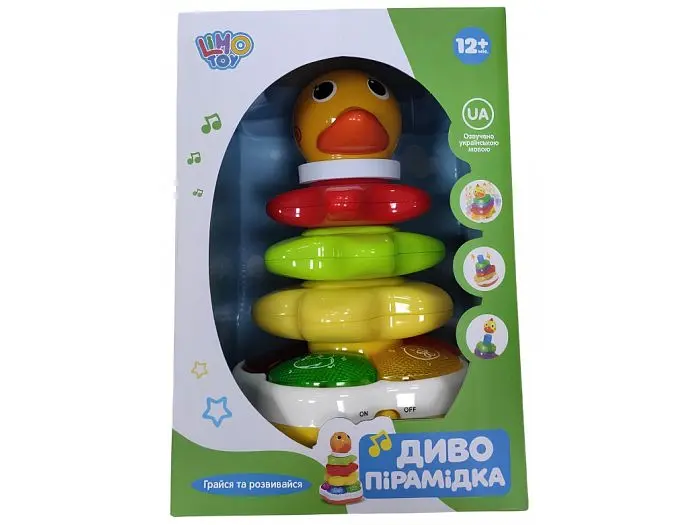 Пірамідка музична Курча, Limo Toy