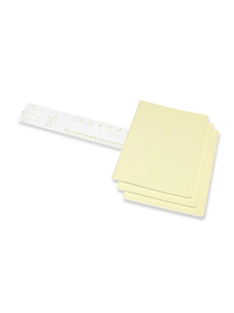 Записник Moleskine Cahier великий, Нелінований Ніжний Жовтий (CH023M23) - фото 2