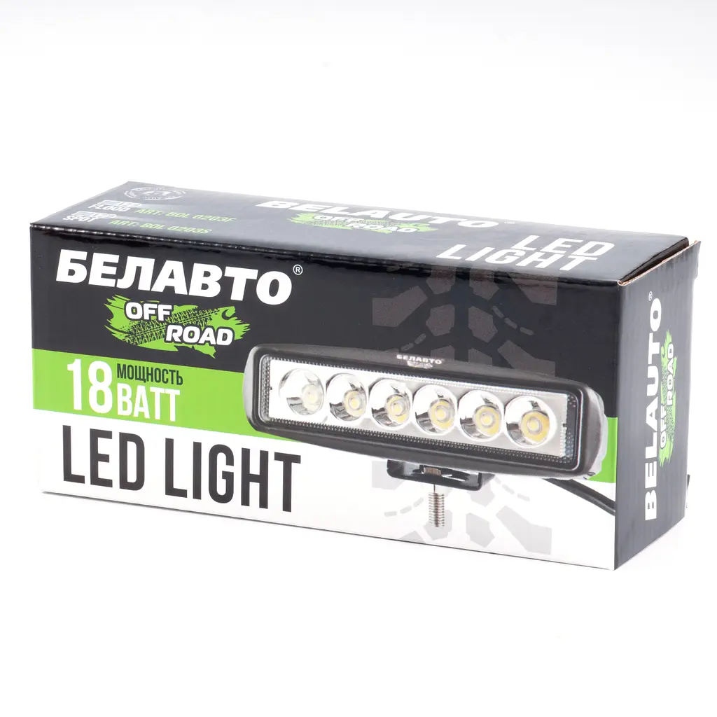 Світлодіодна додаткова LED фара Belauto Sport Алюмінієвий корпус (BOL0203S) - фото 2