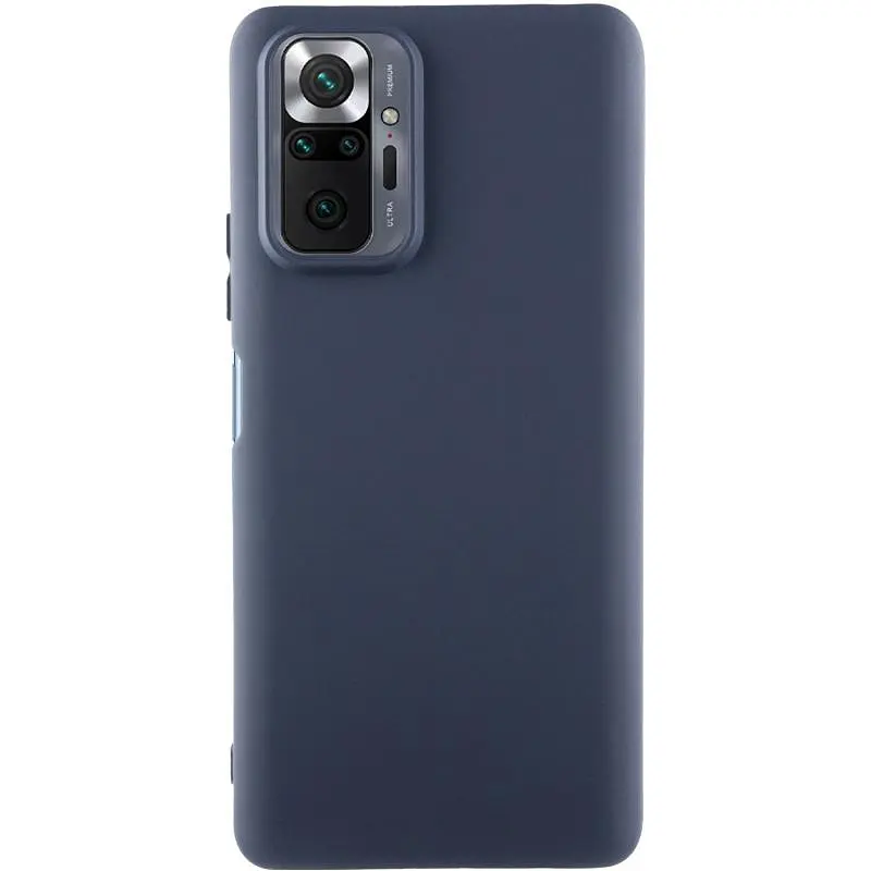 Чохол Ummi Silicone Cover Lakshmi AA для Xiaomi Redmi Note 10 Pro/10 Pro Max Синій/Midnight Blue - фото 1
