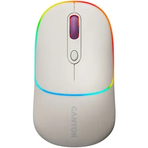 Bluetooth миша Canyon MW-22 Wireless RGB Rice (CNS-CMSW22RC) UA