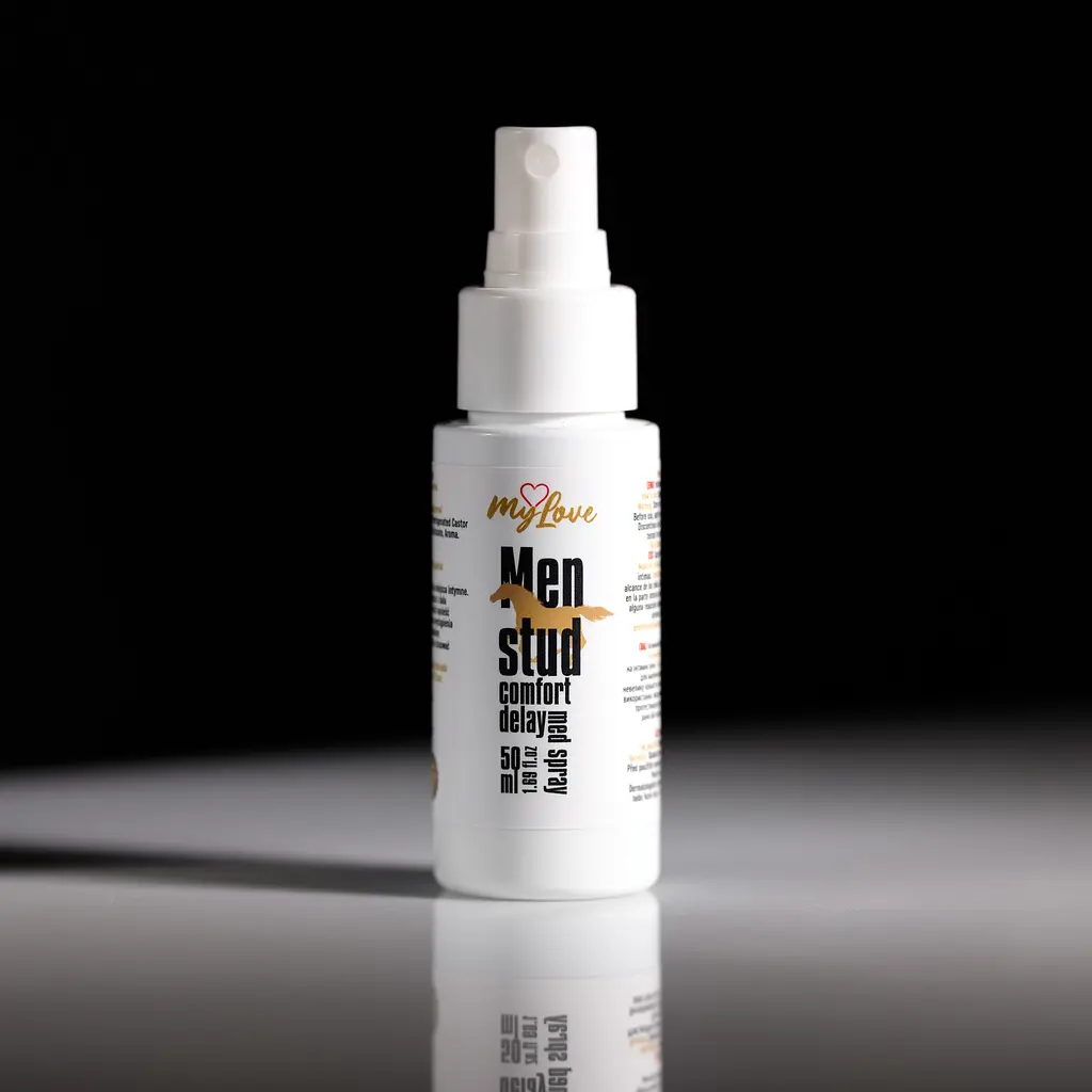 Пролонгуючий спрей-лубрикант для чоловіків - MyLove Men Stud Comfort Delay Med Spray, 50 мл - фото 4