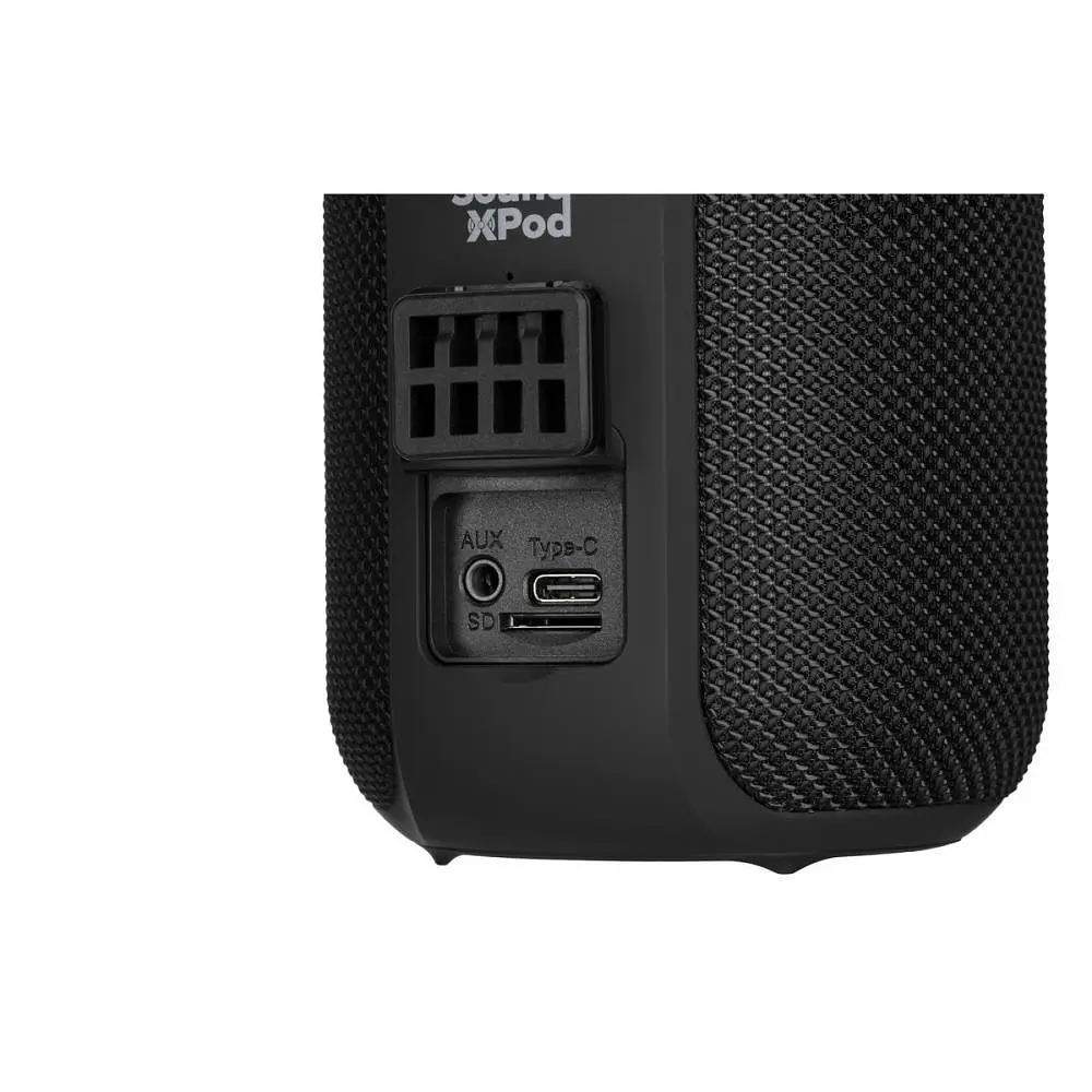 Портативна колонка 2E SoundXPod Black (2E-BSSXPWBK) - фото 2