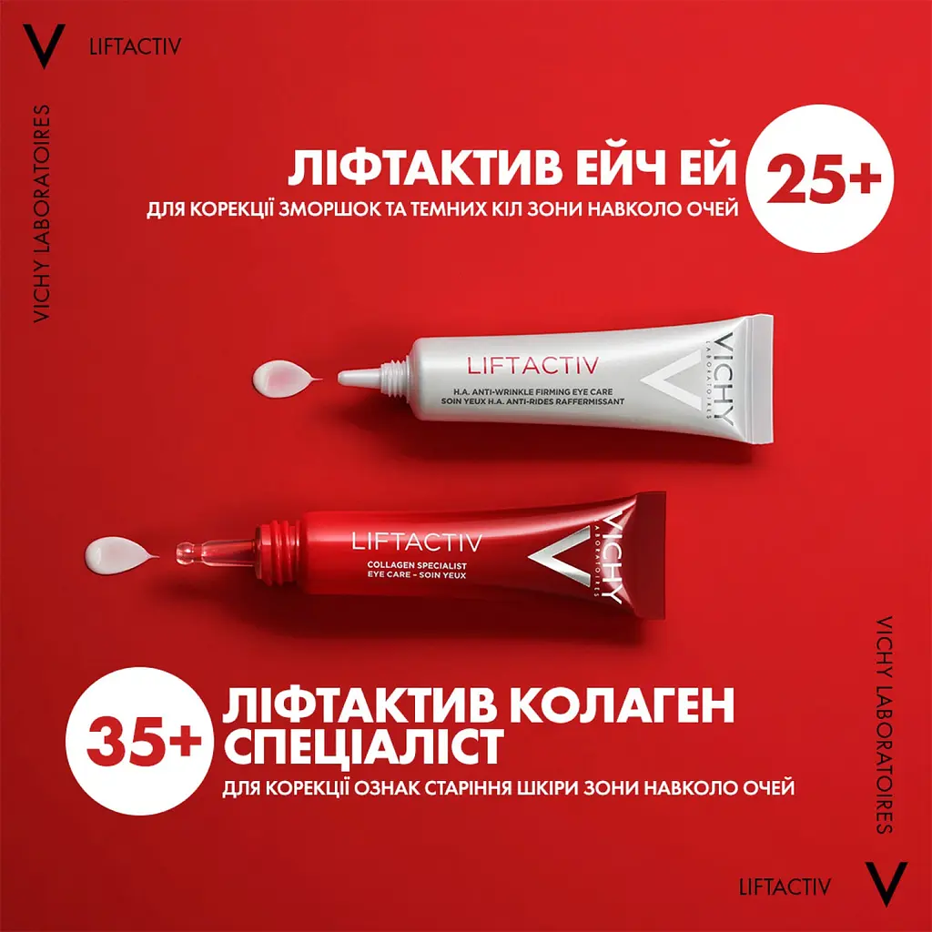 Антивозрастной крем Vichy Liftactiv Specialist Collagen для коррекции признаков старения кожи зоны вокруг глаз 15 мл - фото 6