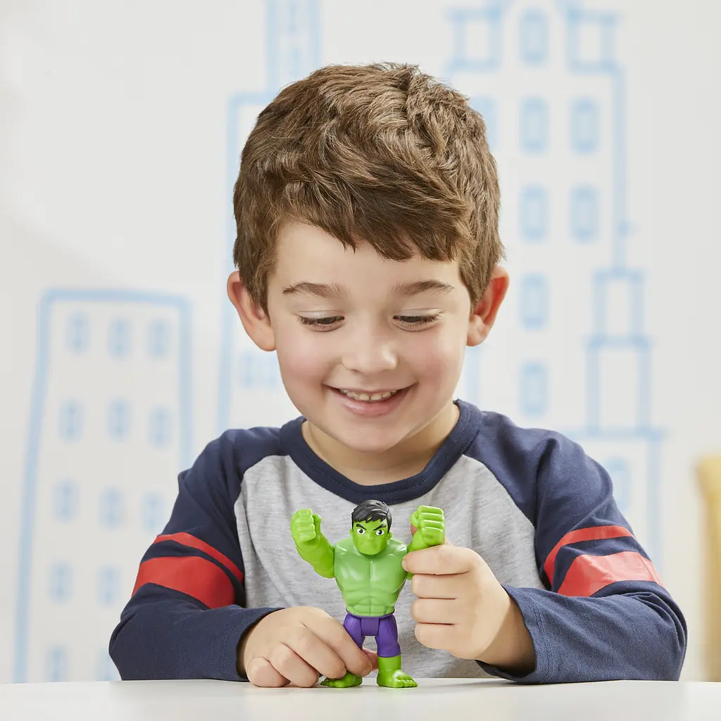 Іграшка-фігурка Hasbro Marvel Spidey and His Amazing Friends Hulk (F1462_F3996) - фото 4