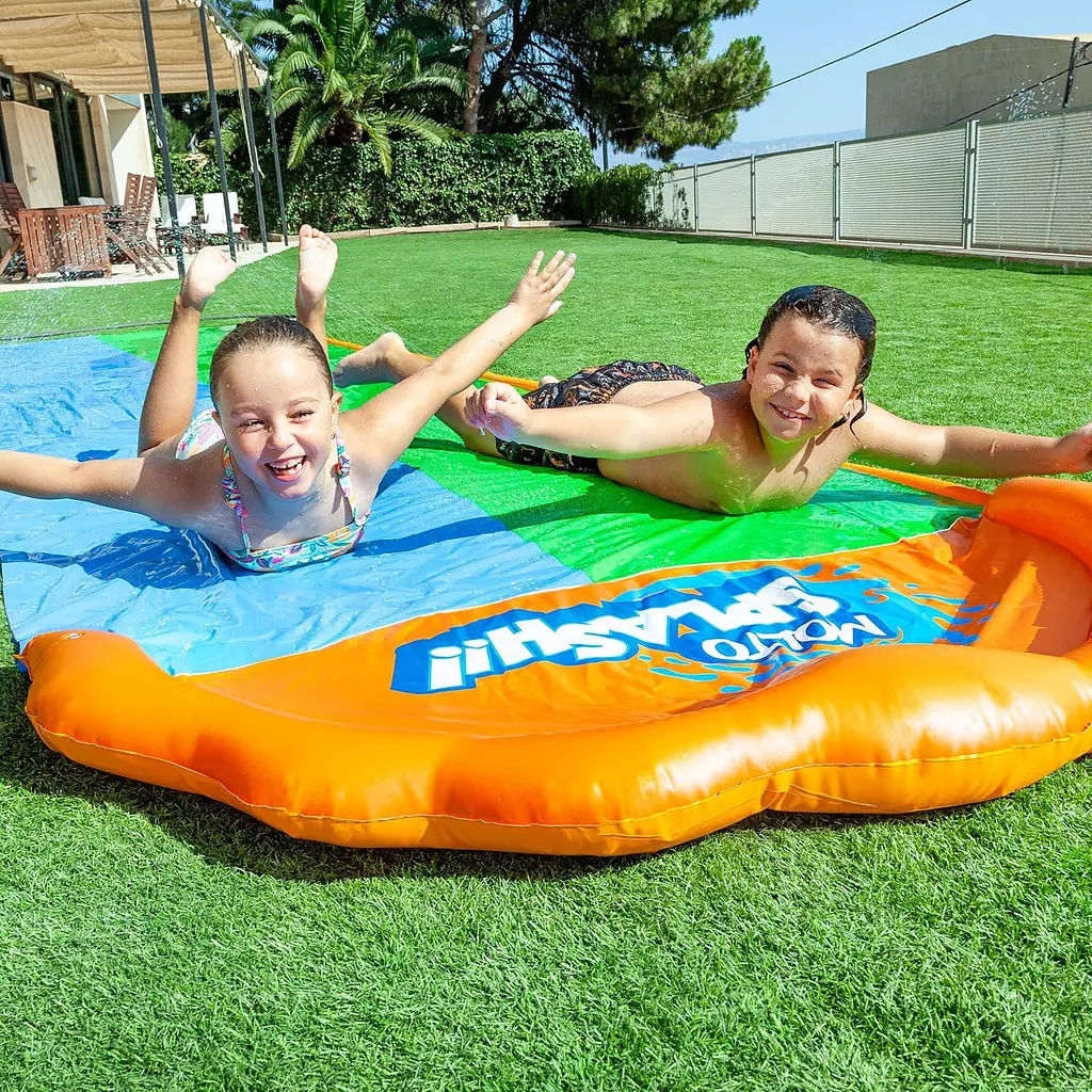 Подвійна водна доріжка для ковзання з фонтанами Water Slide 2, Molto (25754) Molto art25754 - фото 4
