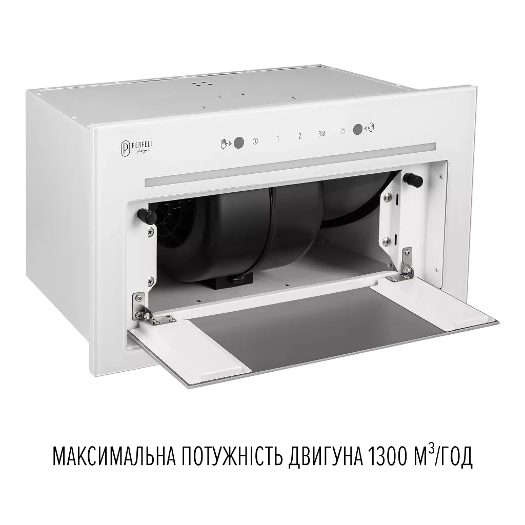Витяжка повновбудована Perfelli Design Filini 5 Bianco Silenzio - фото 9