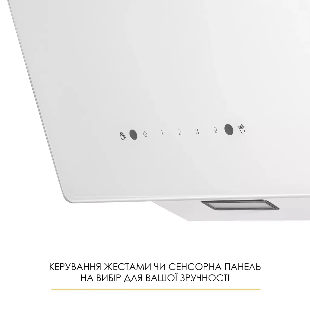 Витяжка декоративна похила Weilor Aura WDS 63 White - фото 9