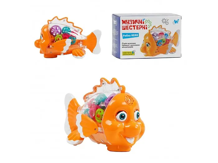 Музична іграшка Рибка, WToys - фото 2