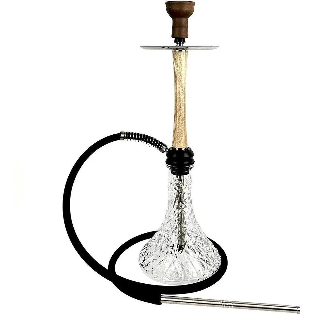 Кальян Aroma Hookah X-Ray Wood Original Craft Crystal Clear - фото 2