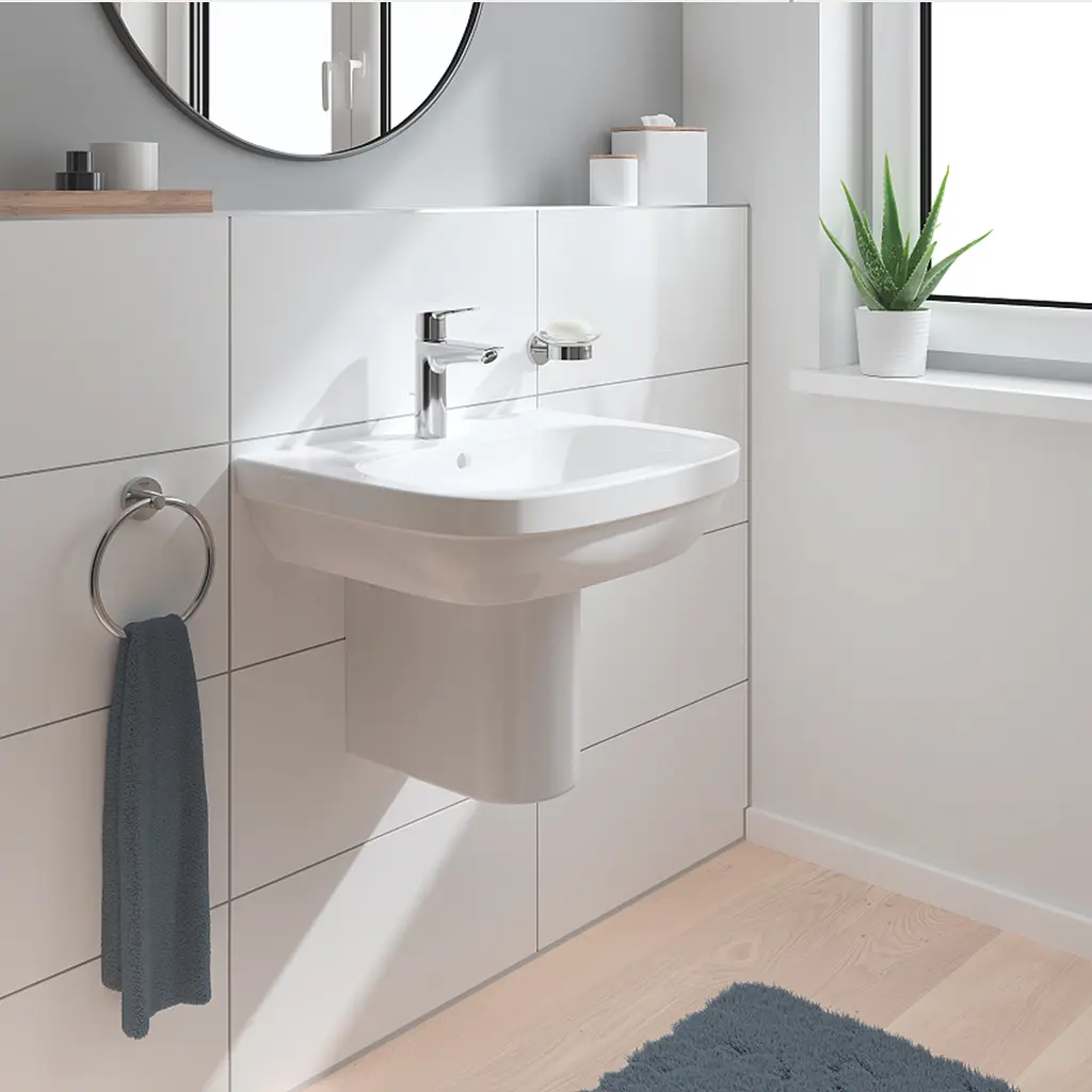 Смеситель для раковины Grohe QuickFix Start M-Size 23455002, Хром - фото 7