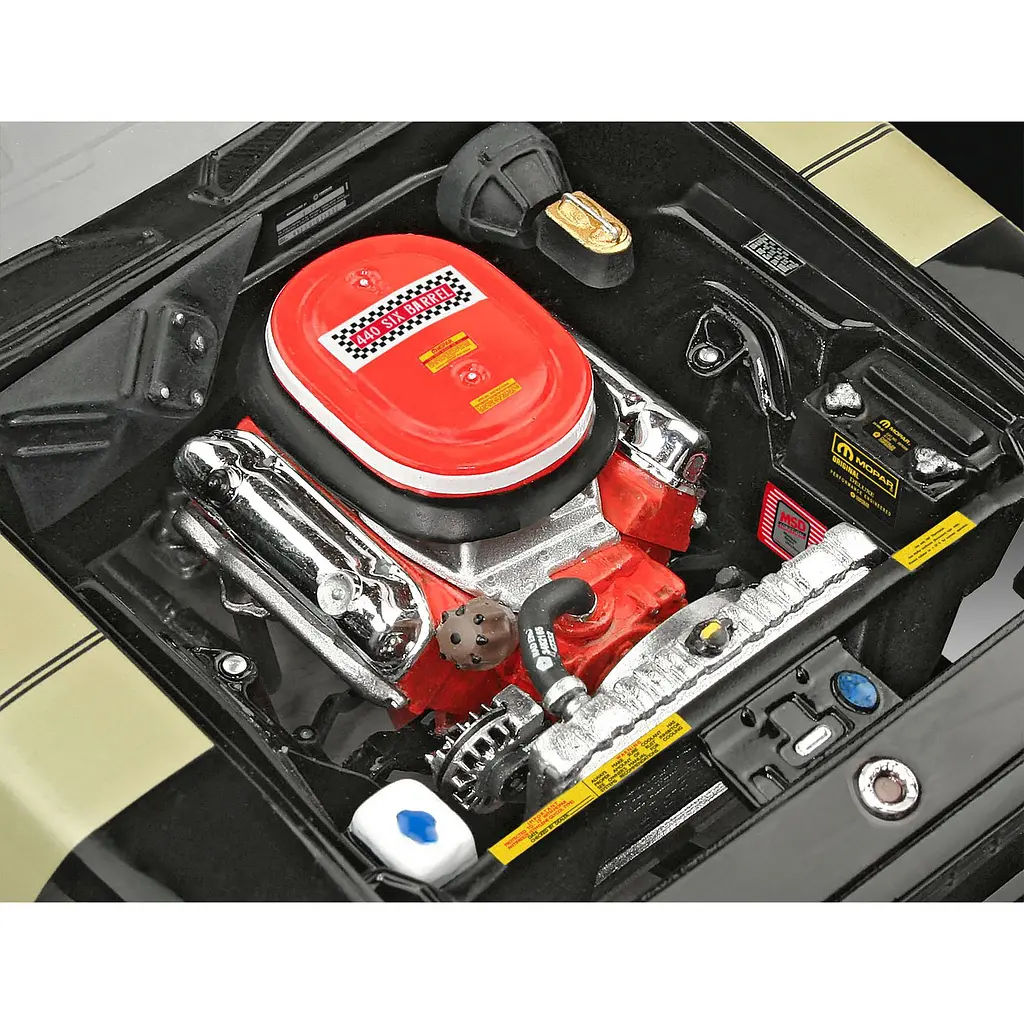 Збірна модель Revell Автомобіль Plymouth GTX 1971 з фільму Форсаж рівень 4 масштаб 1:24, 81 деталь (RVL-07692) - фото 7