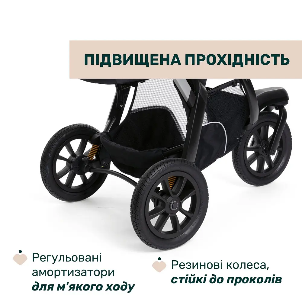 Коляска 2в1 Chicco Activ3 чорна (87154.31.01) - фото 11