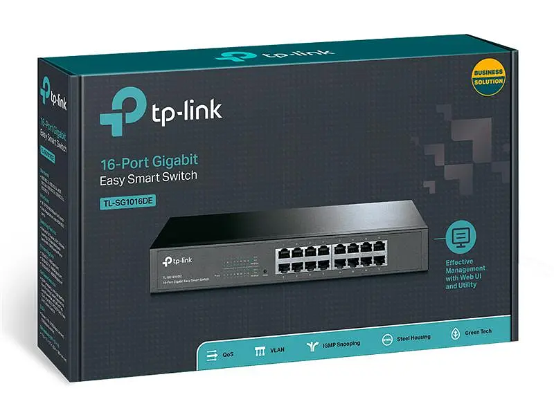 Комутатор TP-LINK TL-SG1016DE - фото 4