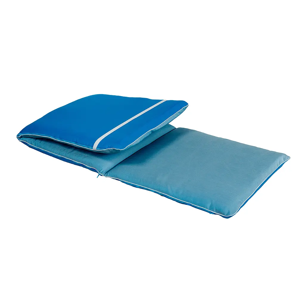 Матрас для шезлонга Ost-Fran Trio тексилк синий меланж 649/306, 189x58x5 см - фото 2