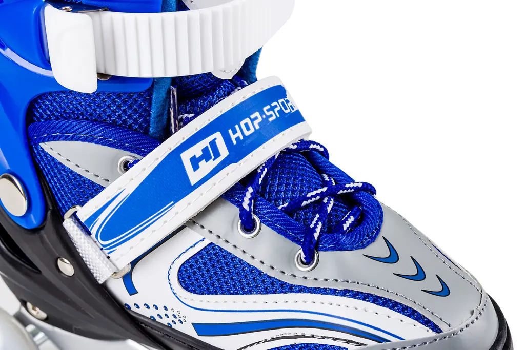 Роликові ковзани 3в1 Hop-Sport HS-8101 Speed M (розмір) сині - фото 6
