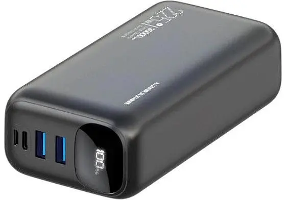 Портативний внешний аккумулятор XO PR200 30000 mAh 22W с дисплеем черный - фото 4