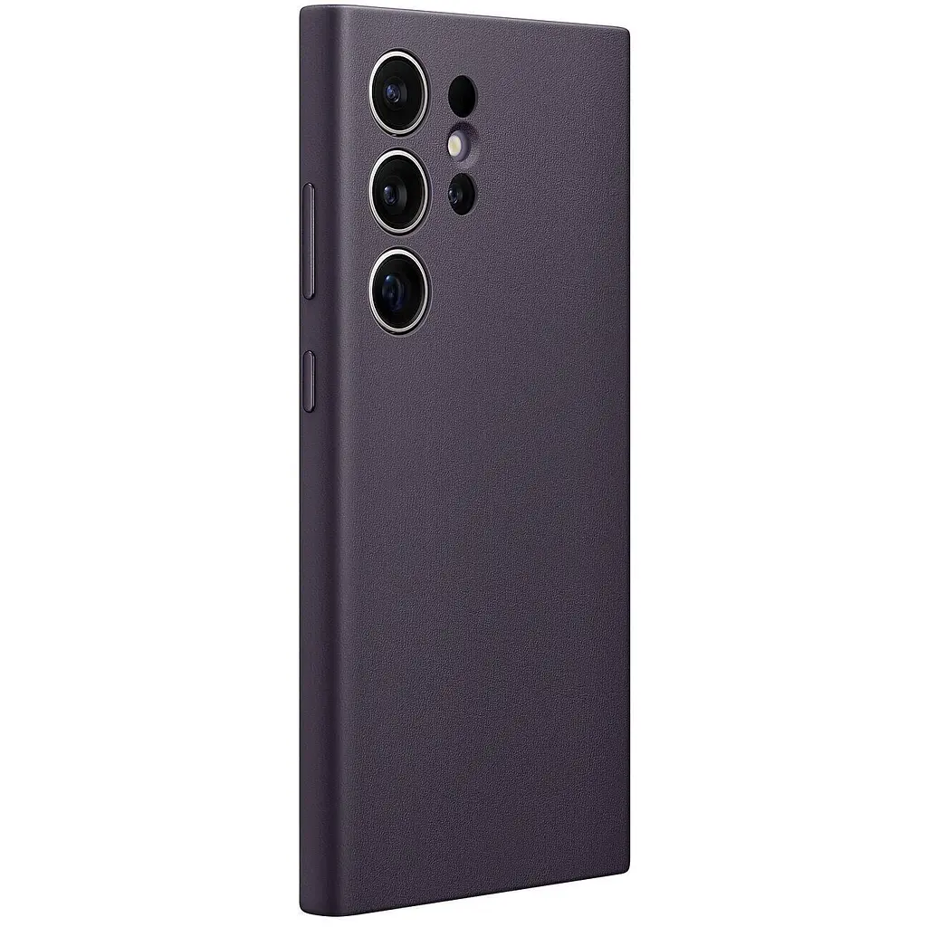 Оригінальний шкіряний чохол Samsung Vegan Leather Case для Samsung Galaxy S24 Ultra Dark Violet GP-FPS928HCAVW SM-S928 - фото 9