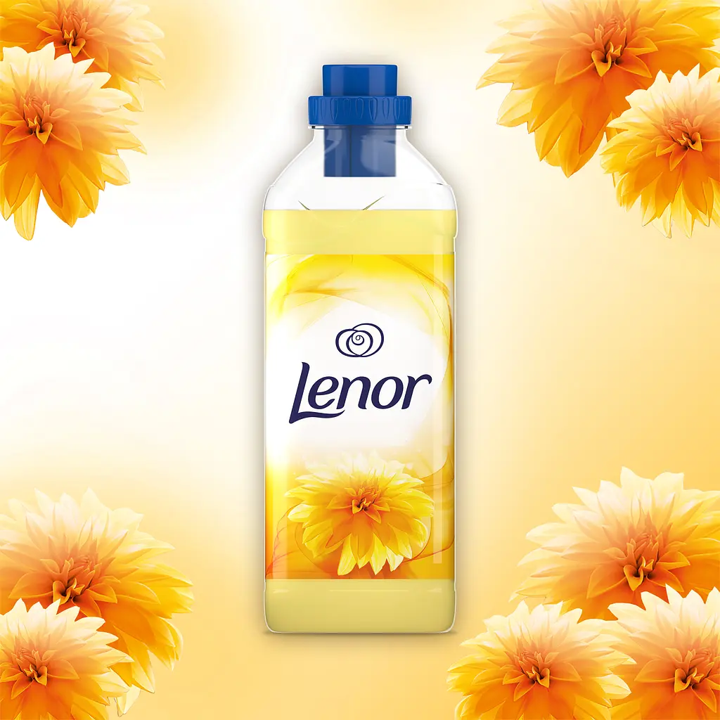 Кондиціонер для білизни Lenor Літній бриз, 1360 мл х 2 шт. - фото 5