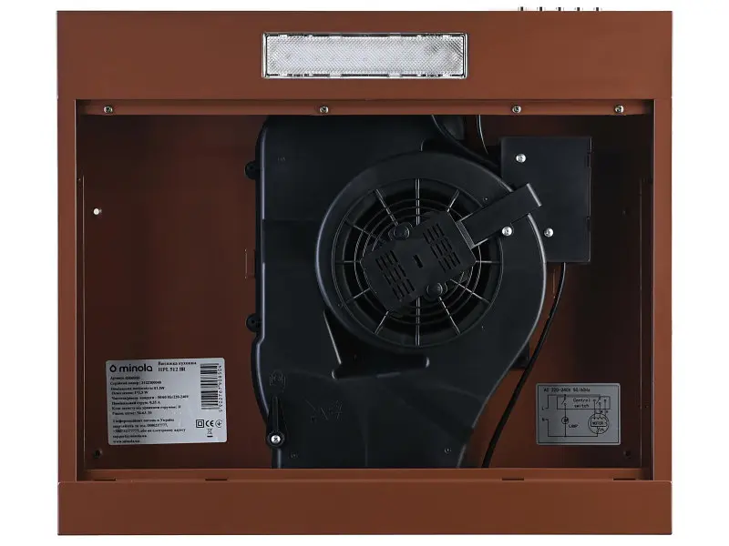 Витяжка Minola HPL 512 BR - фото 5